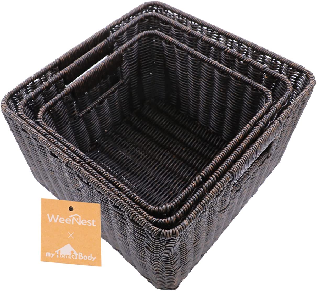myHomeBody Wicker Storage Basket