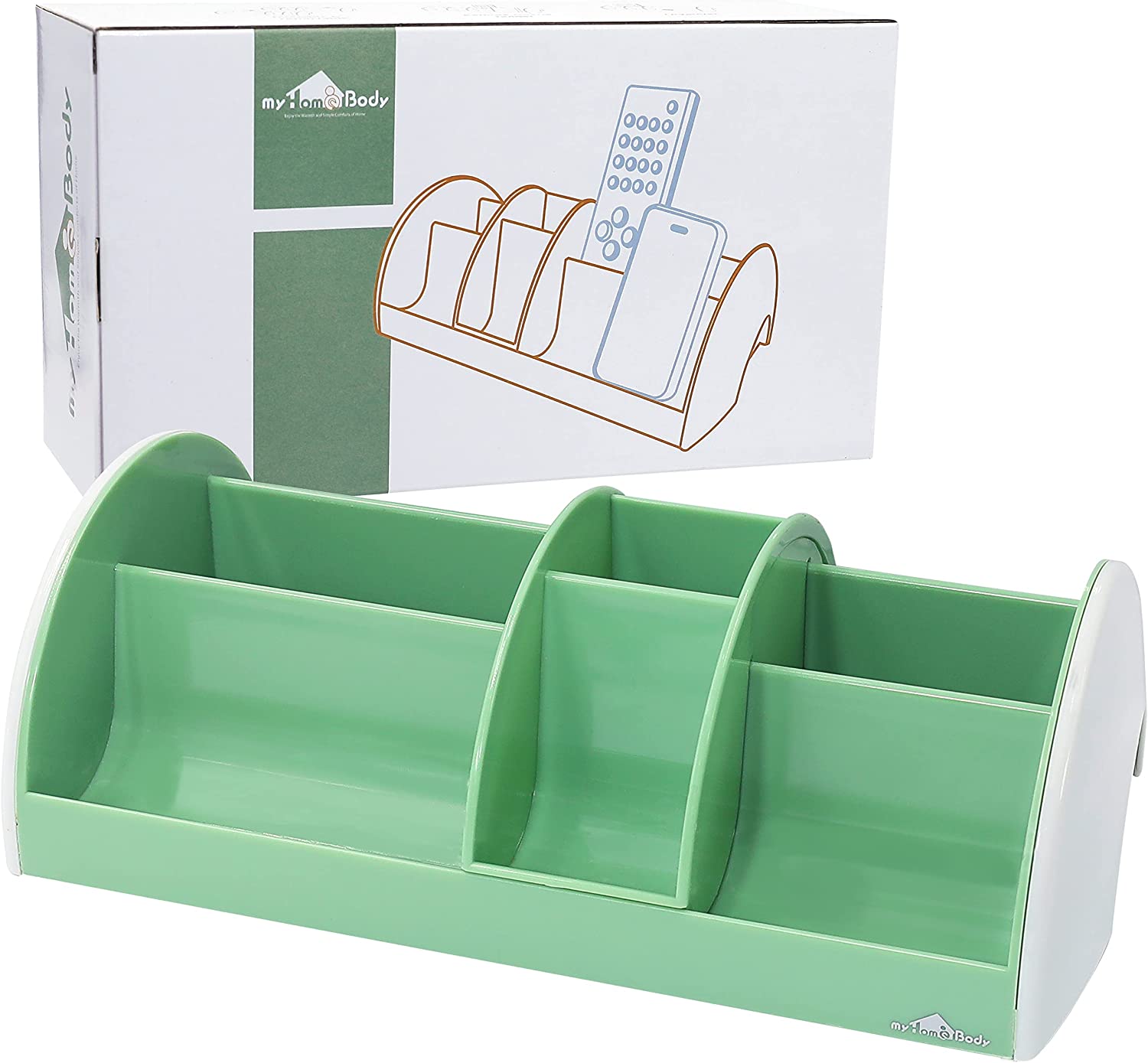 Desk Organizer with Movable Compartment