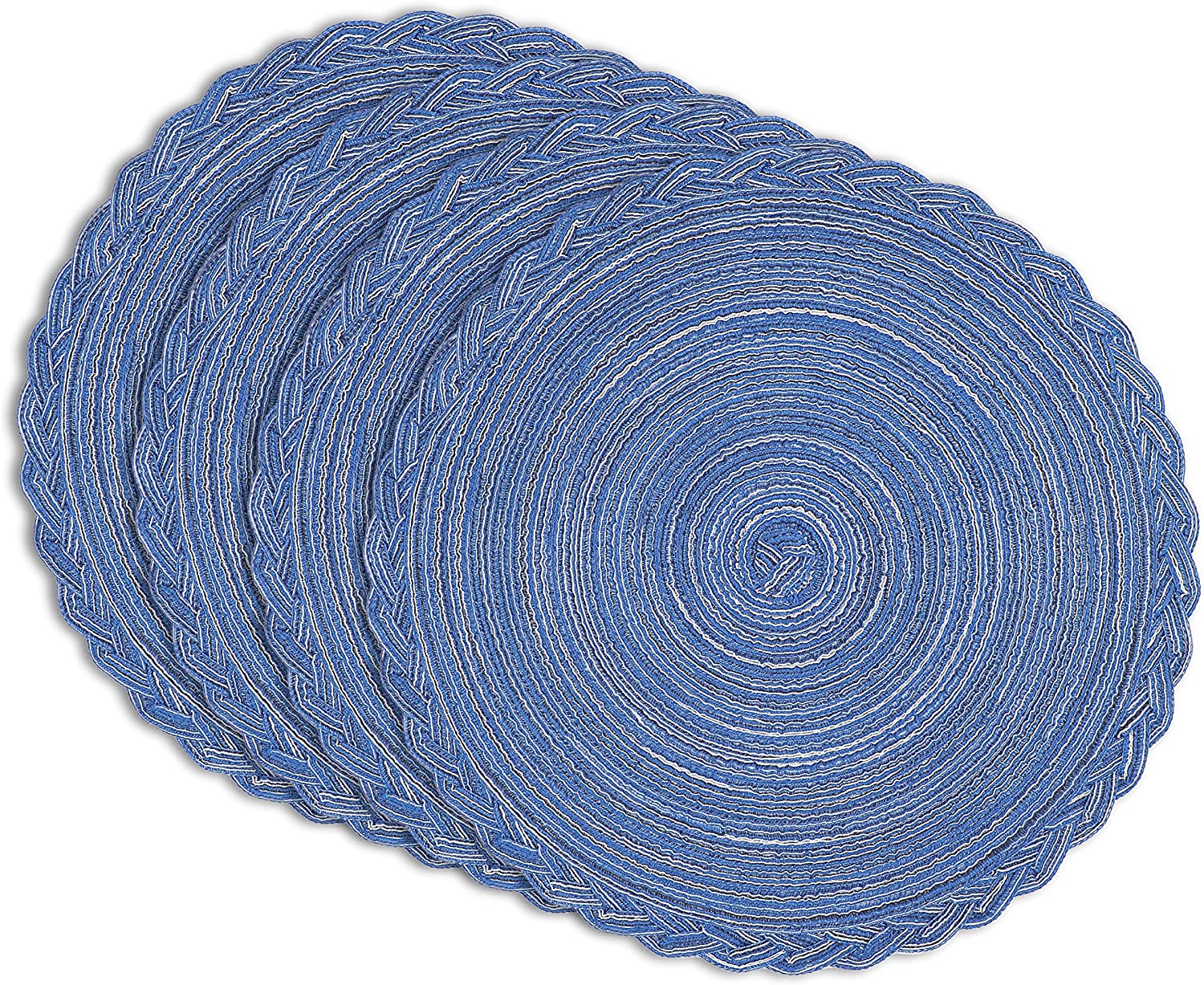 Round Braided Woven Placemats